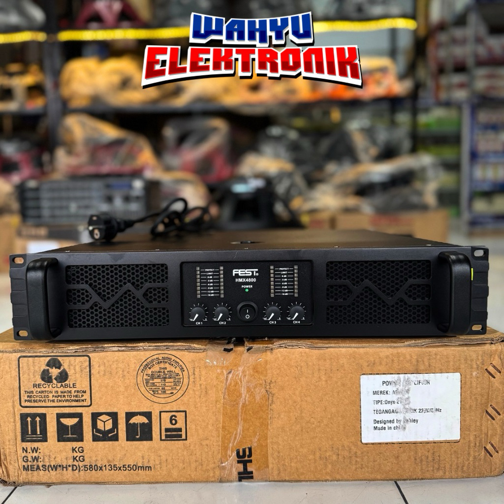 Power Ampli Fest HMX4800