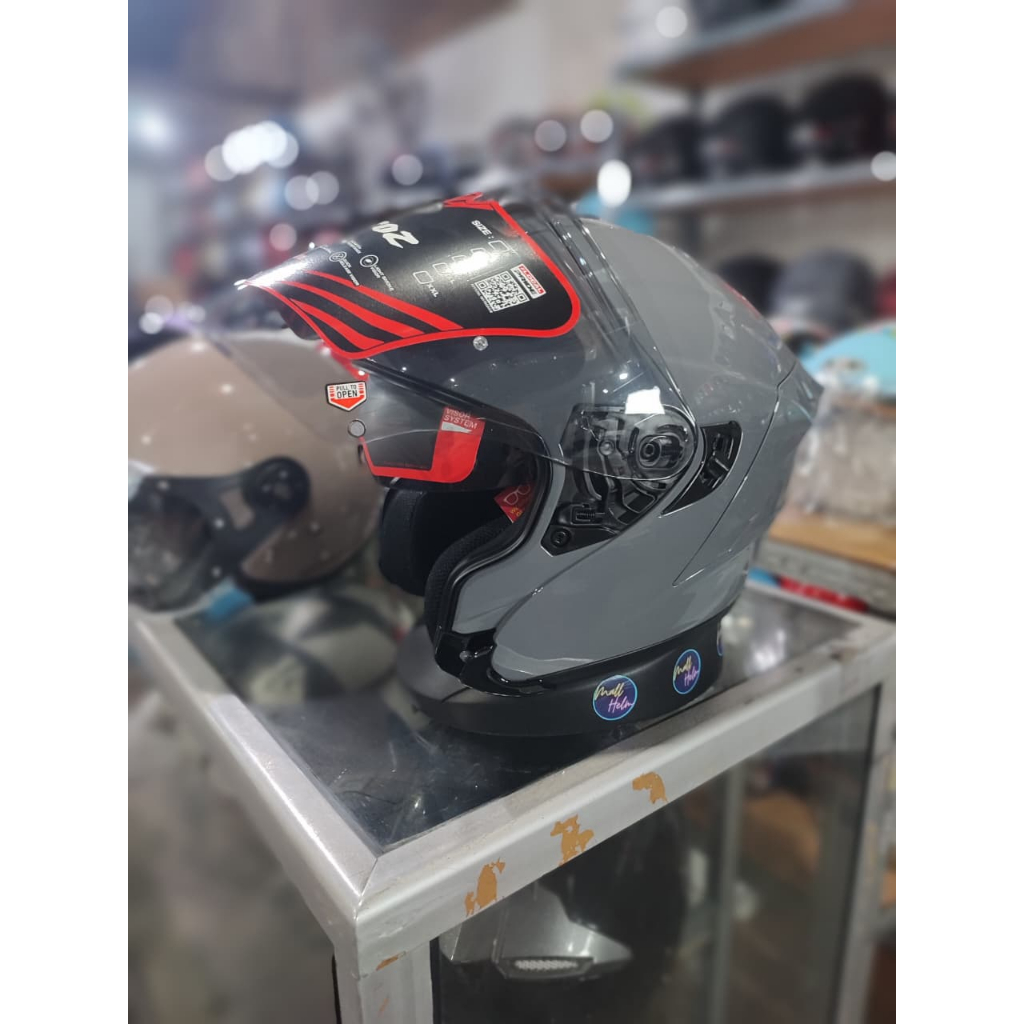 HELM NJS KAIROZ DOUBLE VISOR ORIGINAL