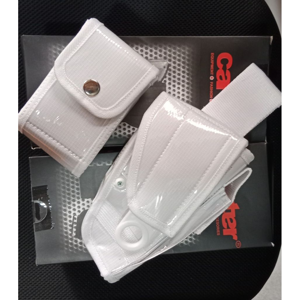 sarung pistol putih /sarung Magazine putih