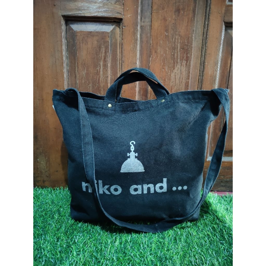 tote bag kanvas niko and