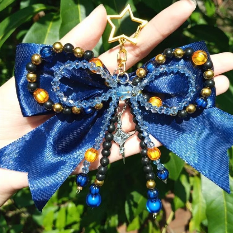 [CUSTOM] LUXURY LINE Keychain PhoneStrap CharmBracelet  | Fanmerch Anime | Charm Bracelet | Aestheti