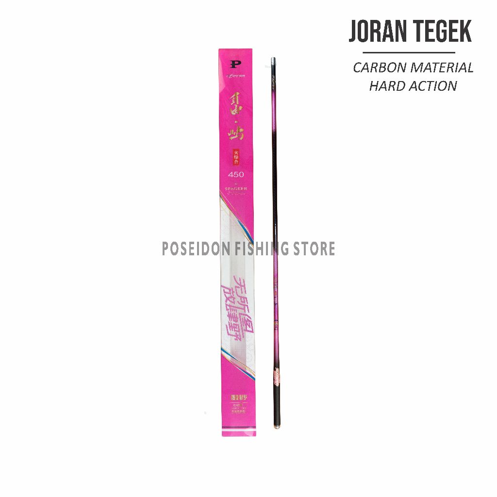Poseidon - Tegek ZZTPY Seri Spanker Ruas Panjang Bahan Carbon 450 -720 Action Medium Hard