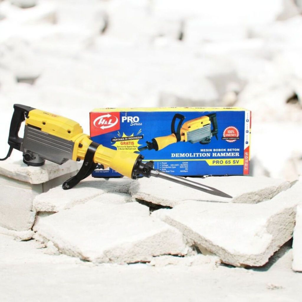 JACK HAMMER H&L 15 KG BOR BOBOK TEMBOK BETON