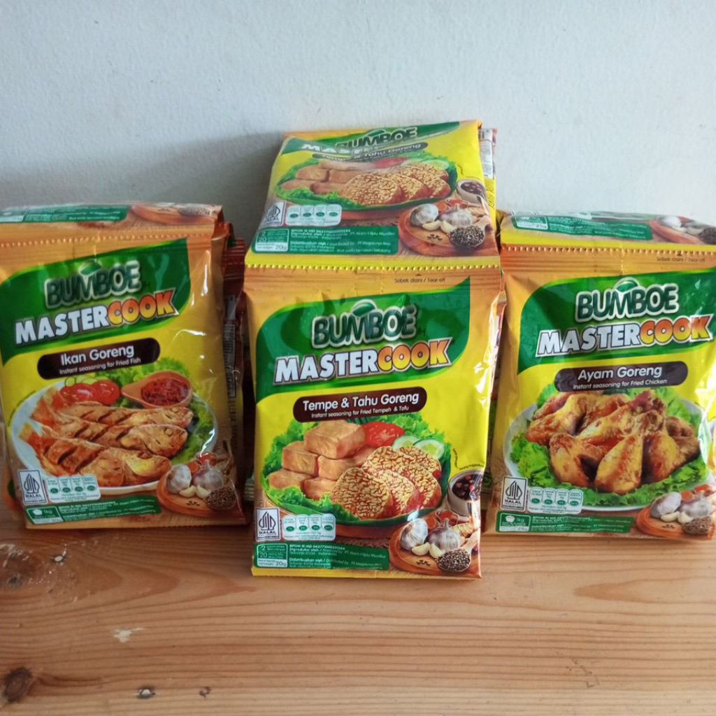 Bumboe Mastercook 1 Renceng isi 10 Sachet