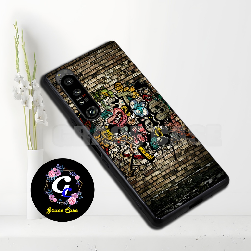 (GC12) Softcase karet Hp - SONY XPERIA 1 MARK 2/MARK 4/XPERIA 5 MARK 3 TERBARU - Motif Gravity   / S