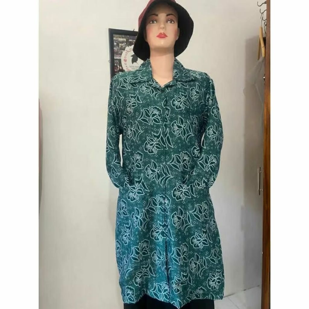 SRAGAM TUNIK PKK TERBARU LAPIS FURING SRAGAM IBU PKK