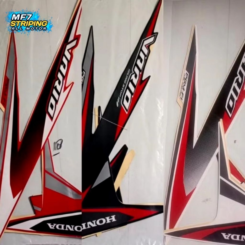 STRIPING VARIO FI 110 TAHUN 2018 LENGKAP FULLSET FULL BODY ORIGINAL LOOK