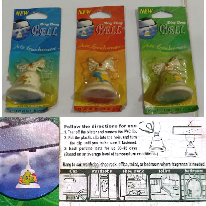 Parfum Mobil Wangian Gantung Lonceng Ding Dong Bell