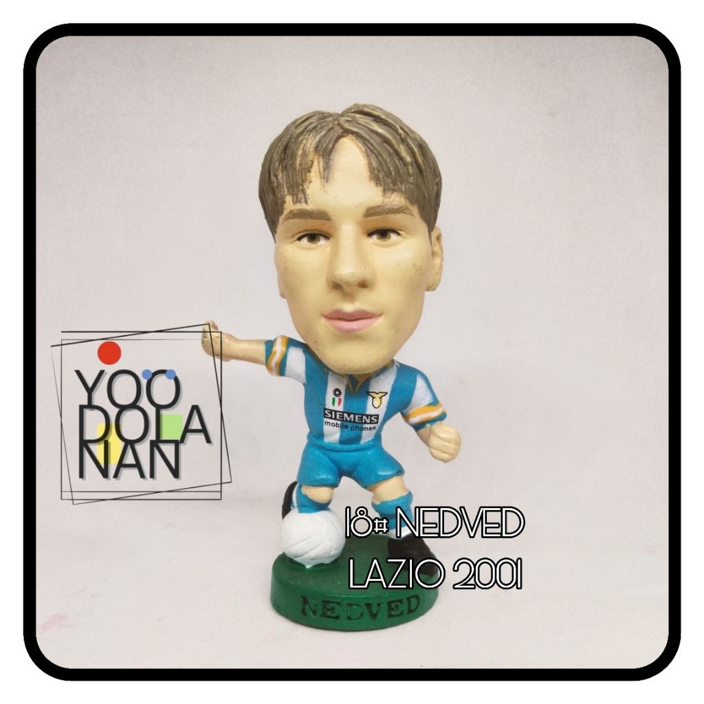 18# NEDVED - LAZIO 2001 CORINTHIAN PROSTARS FIGURE PEMAIN BOLA