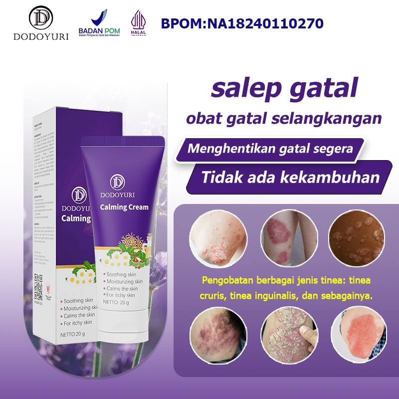 DODOYURI Obat gatal selangkangan Obat panu Salep gatal Obat kurap 20g Obat gatel Obat eksim Obat gat
