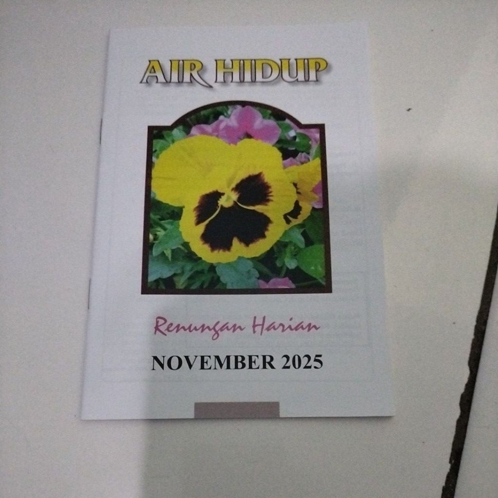 Renungan Air Hidup November 2025