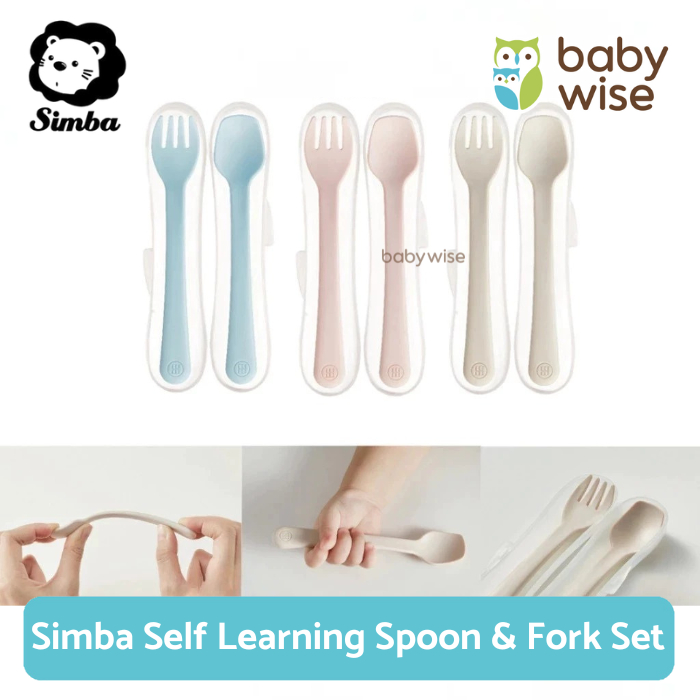 Simba Self Learning Spoon & Fork Set