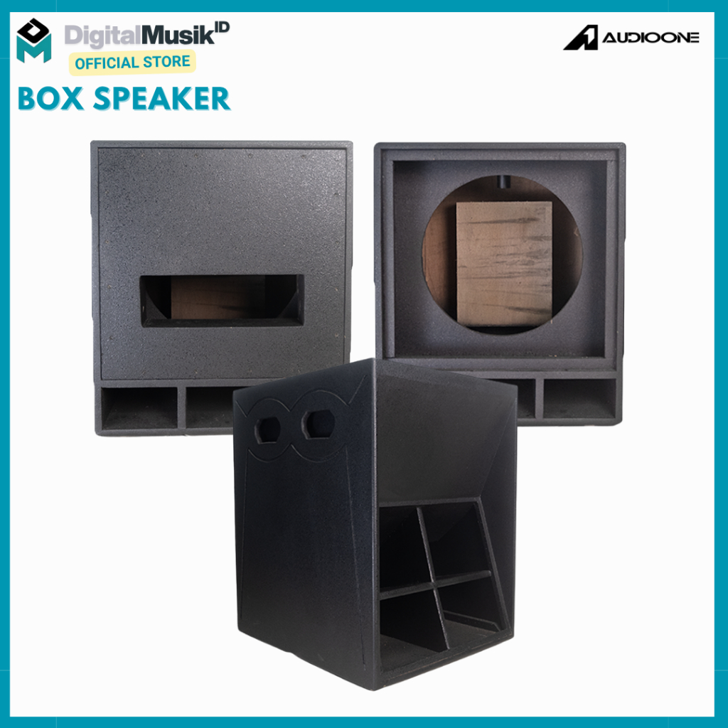 AUDIO ONE BOX KOSONG SUBWOOFER 18 INCH PASIF MINISCOPE TURBO PLANAR DB HX CV WLX PX NX MS  MERANTI