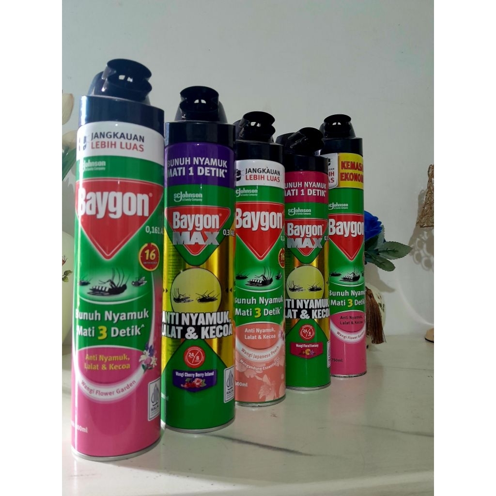 aerosol spray Baygon obat nyamuk semprot