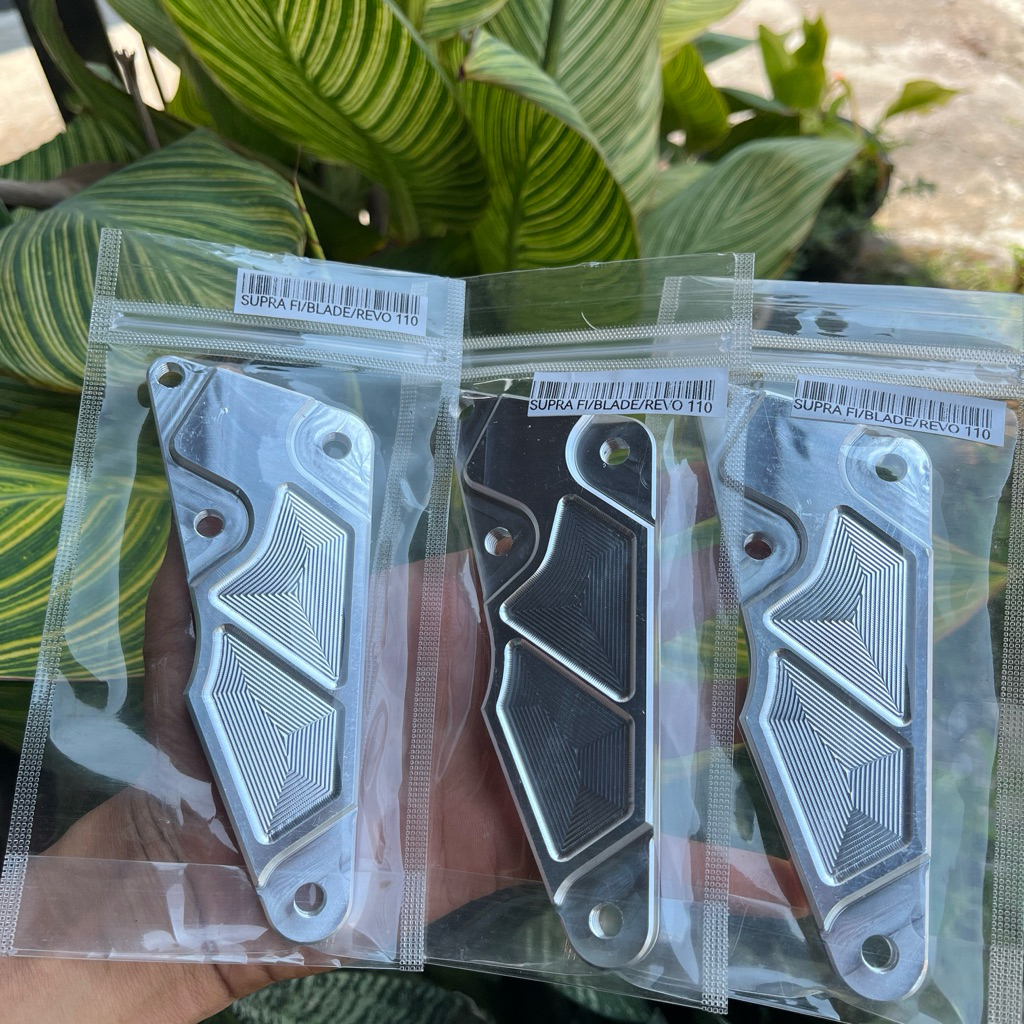 KALIPER 4PISTON Supra X 125Fi Revo abs Revo Injeksi Blade Kaliper Brembo 4piston Set Breket Supra x 