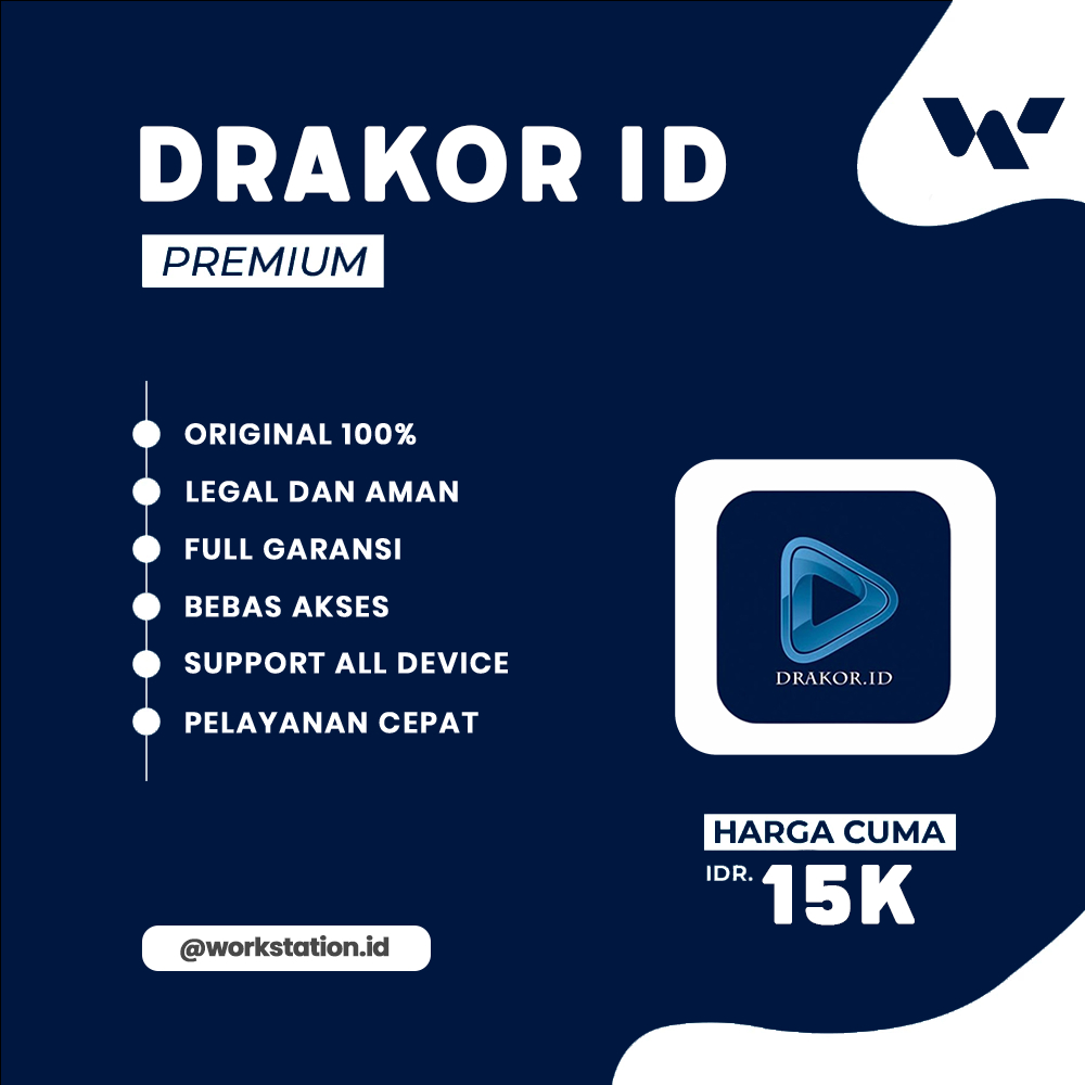 Drakor ID Premium 1 Tahun Bergaransi