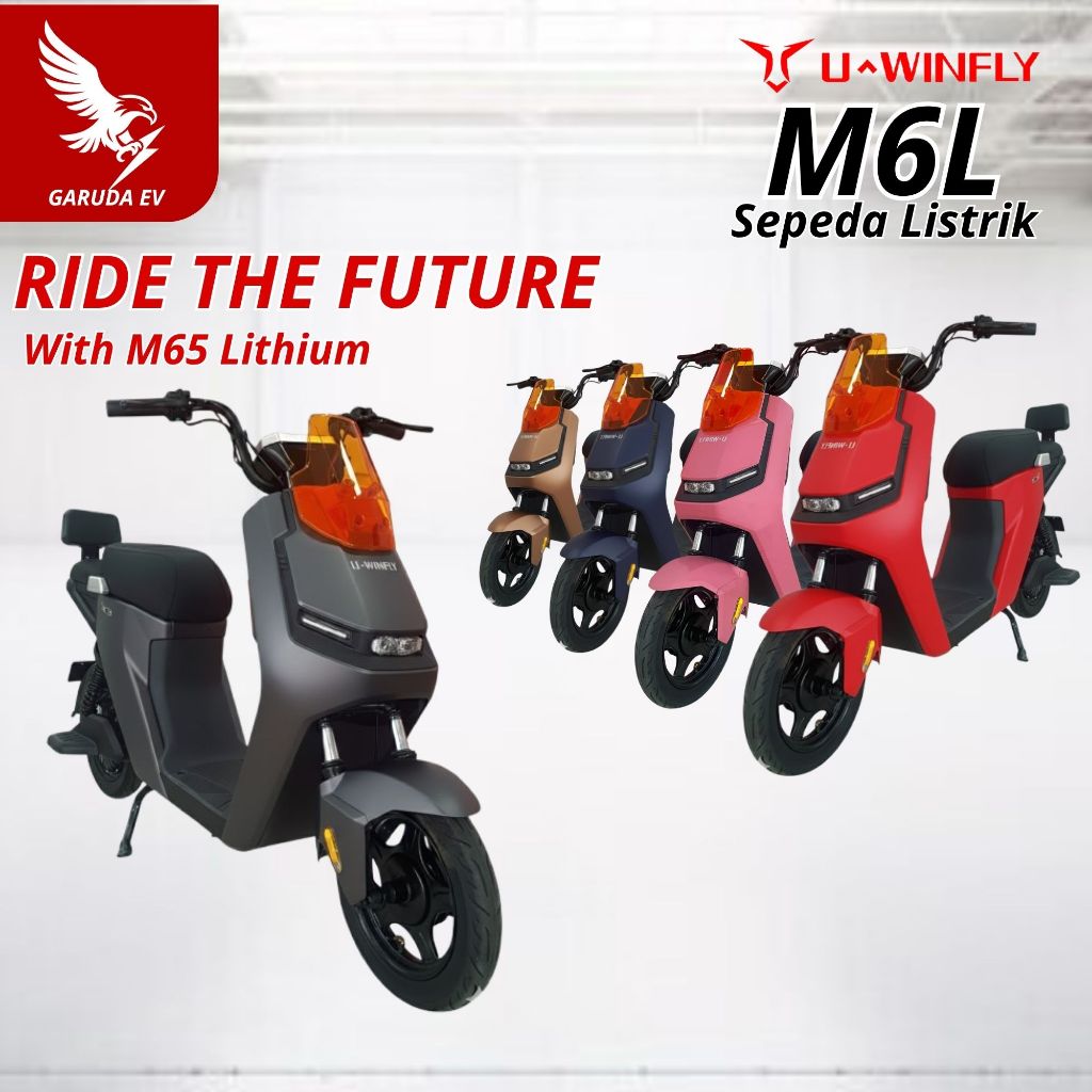 UWINFLY M6L/M60L - Sepeda Listrik