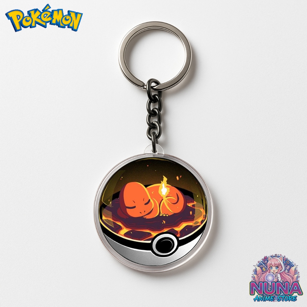 Gantungan Kunci Pokemon Series Pikachu Evee Untuk Gantungan Tas Kunci Motor/Mobil Souvenir Hadiah