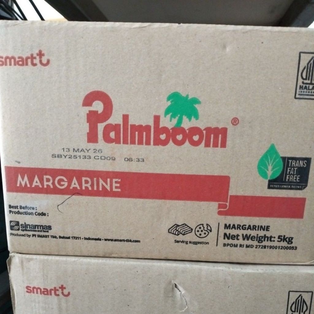 Margarin kuning palmboom 5kg