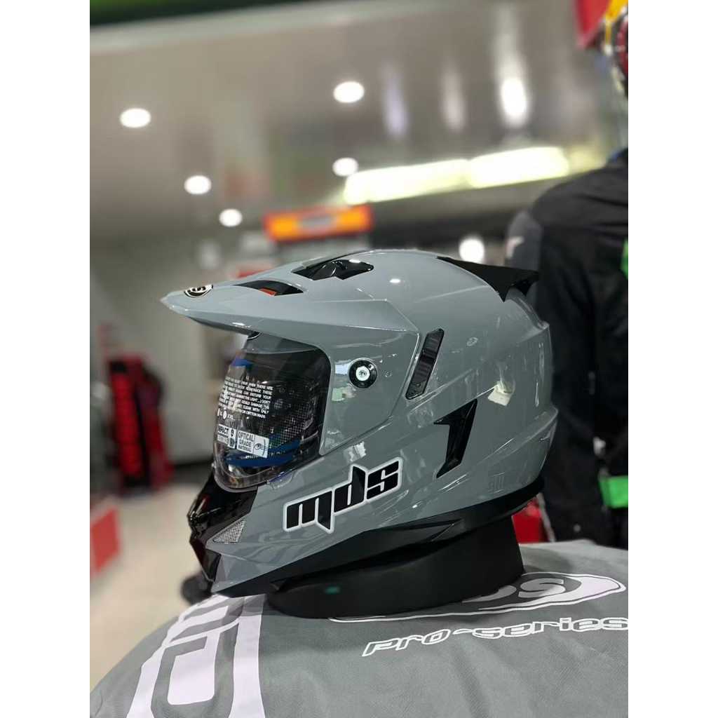 MDS Super Pro Helm Adventure Full Face – Helm Motor Trail Touring SNI Original
