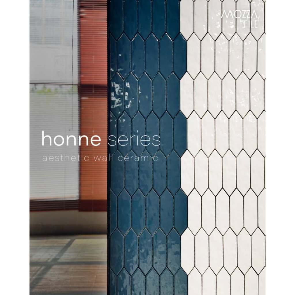 Mozza Tile Honne Series - Mosaic Mozaic Mosaik Mozaik Keramik Dinding Dapur Keramik Backsplash Keram