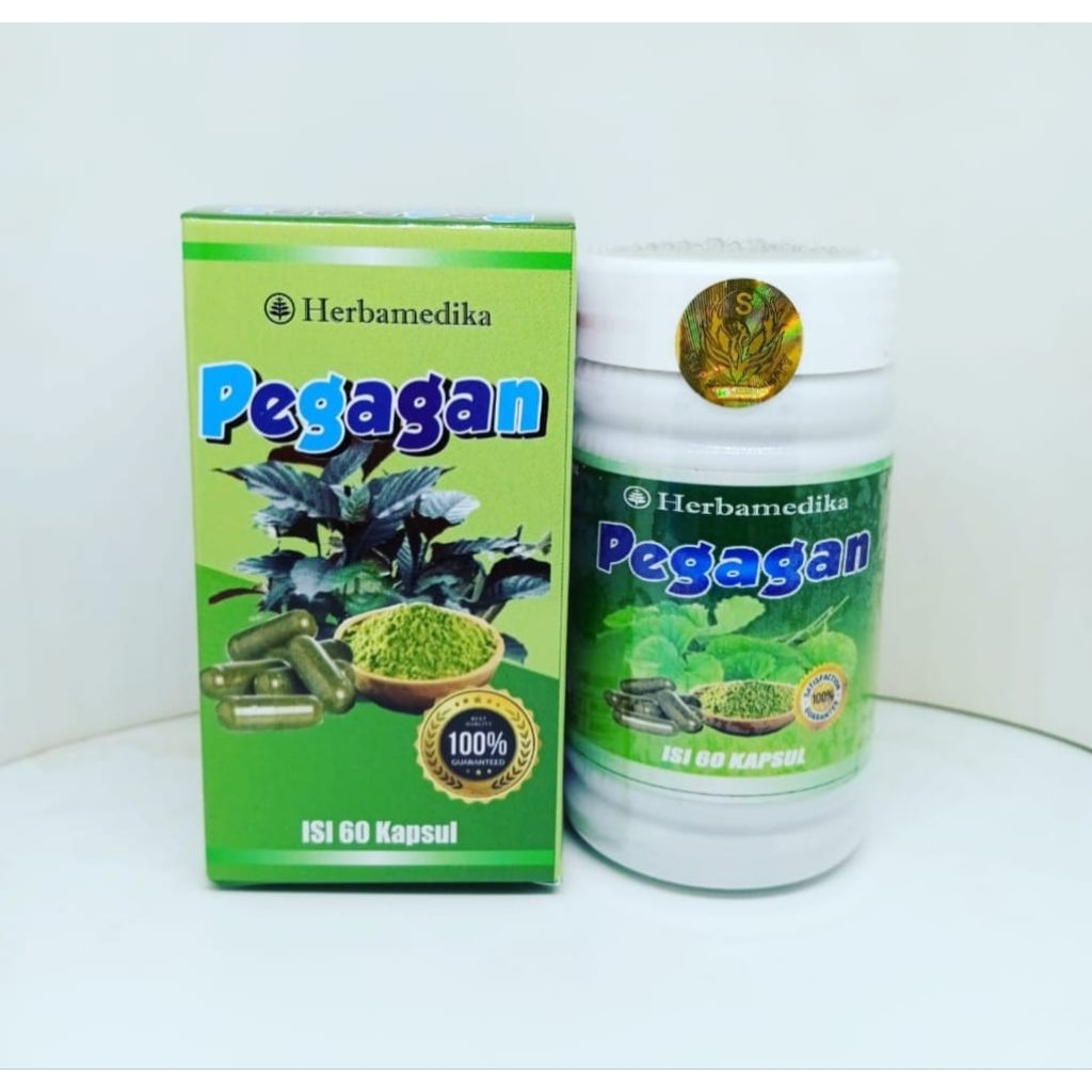kapsul pegagan herbamedika isi 60 kapsul