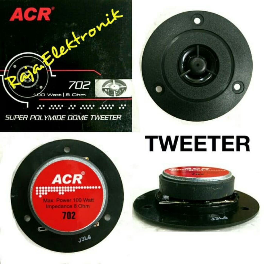 tweeter ACR 702 magnet super polymide dome tweeter twiter magnet speaker tweeter
