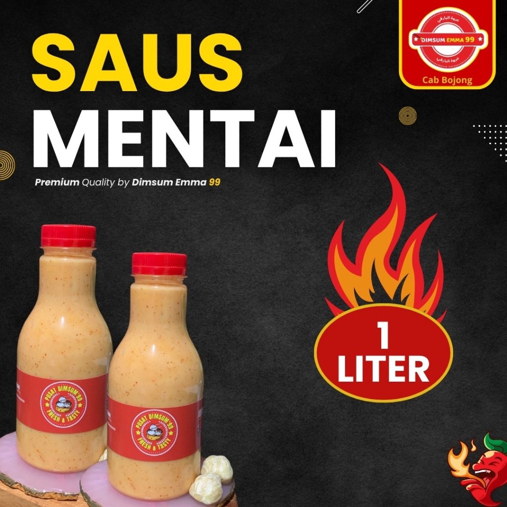 Saus Mentai Dimsum Emma 99 - Lezat dan Creamy