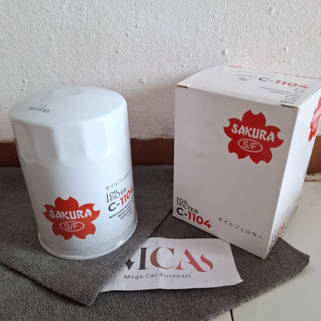 Oil Filter / Filter Oli Toyota Rino 14B / Saurus 115ET / Kijang Diesel 7KD / Land Cruiser 2F / Hardt