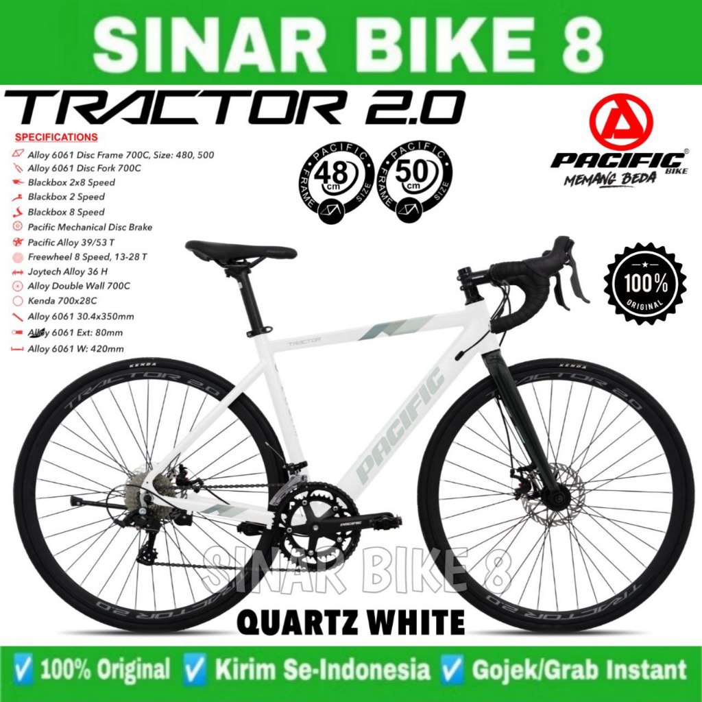 Sepeda Roadbike PACIFIC TRACTOR 7.0 Alloy 20 Speed // TRACTOR 5.0 Alloy 18 Speed // TRACTOR 2.0 Allo