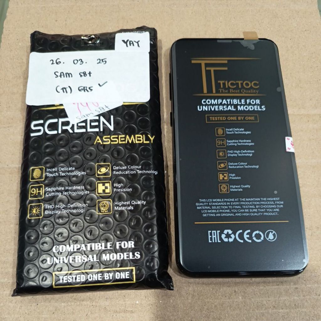 LCD SAMSUNG S8+ / S8 PLUS / LCD FULLSET FRAME ORI COMPLETE