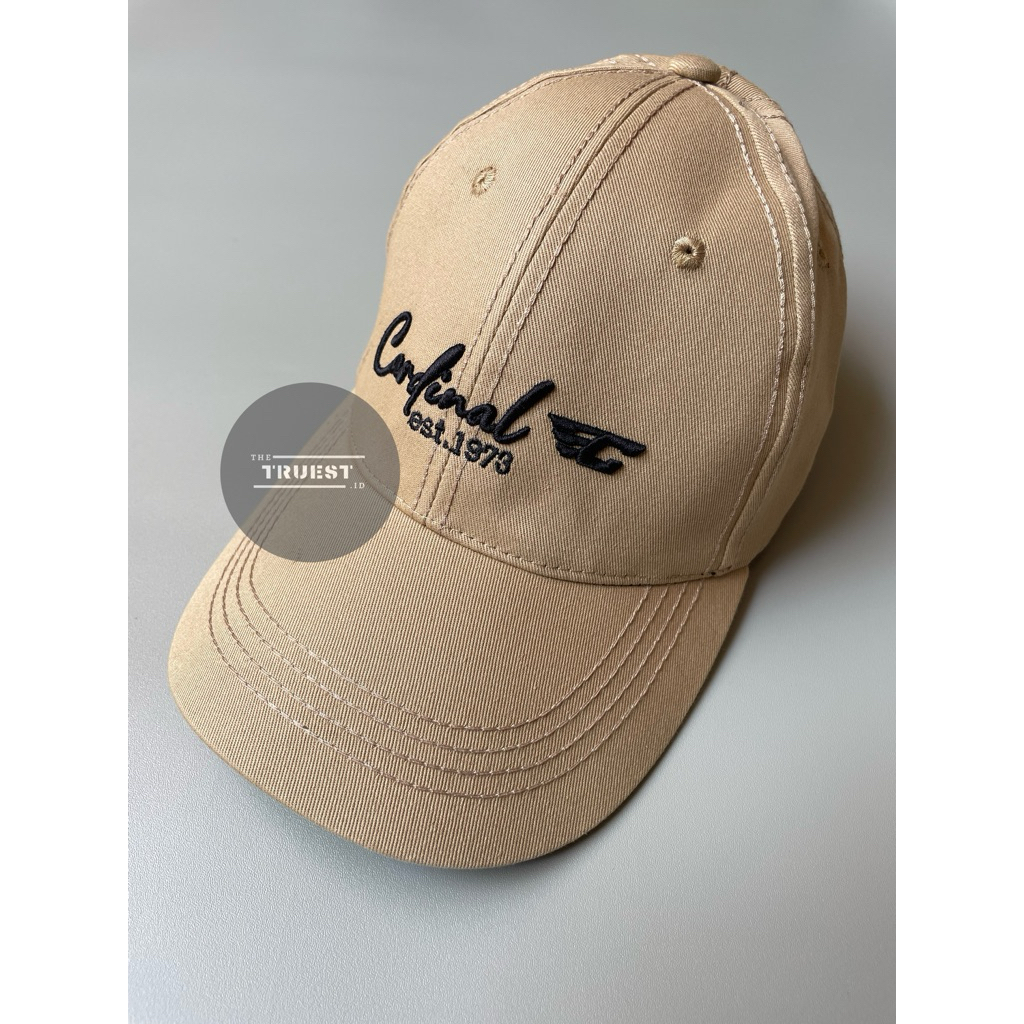 Topi Cardinal Original | Topi Coklat Cardinal | Topi Coklat Pria | Topi Coklat Muda