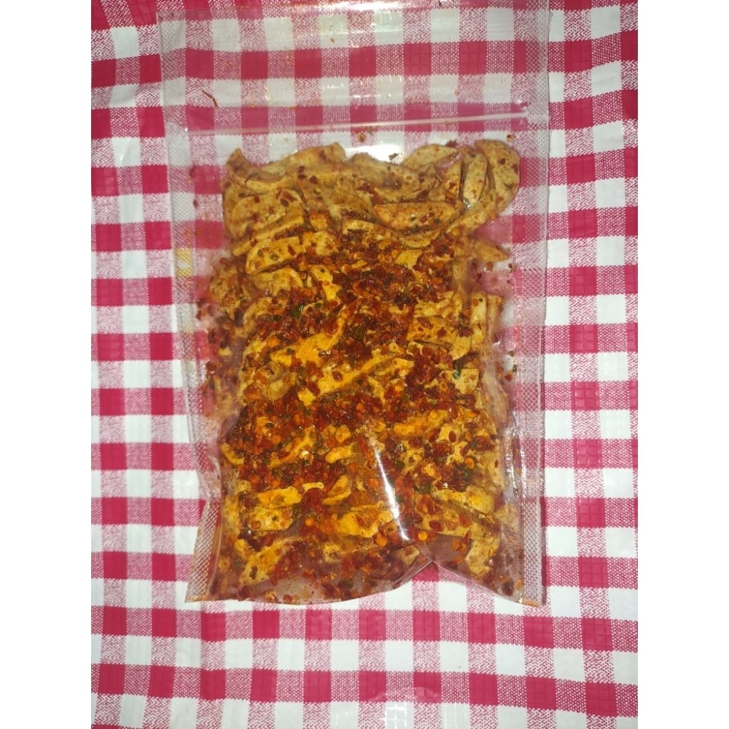 Basreng chili oil daun jeruk