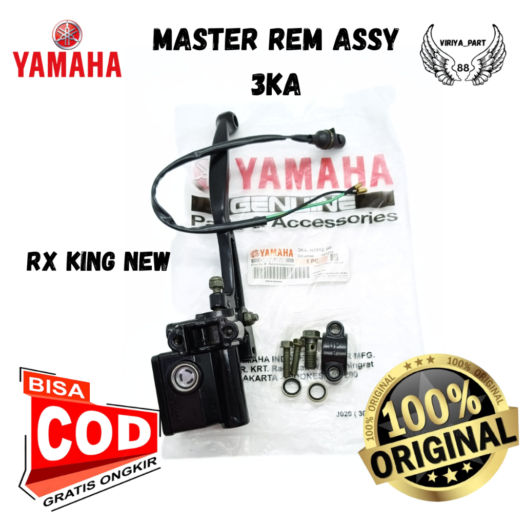 ASLI ORIGINAL MASTER REM ASSY YAMAHA YGP 3KA RX KING NEW
