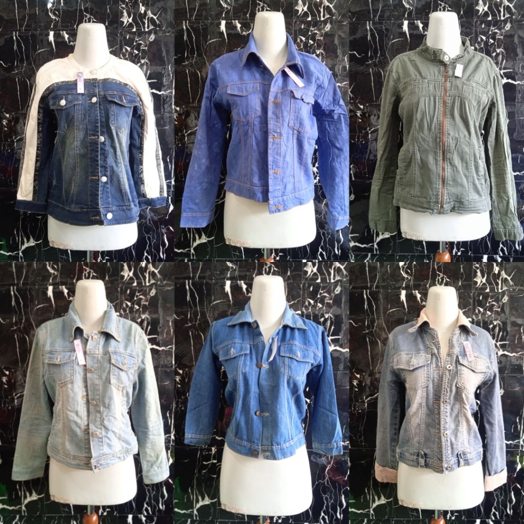 MANTAN JAKET JEANS (PART 1)/JAKET JEANS WANITA//JAKET WANITA//JEANS WANITA//JEANS MURAH//JAKET JEANS