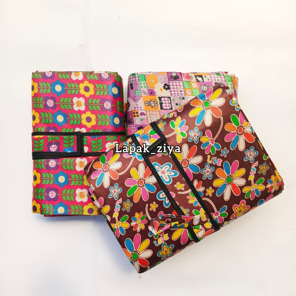 TIKAR PIKNIK 3M | TIKAR LIPAT PIKNIK 300X150 CM ( SUPER JUMBO ) / TIKAR LIPAT MICROSATIN / TIKAR LIP