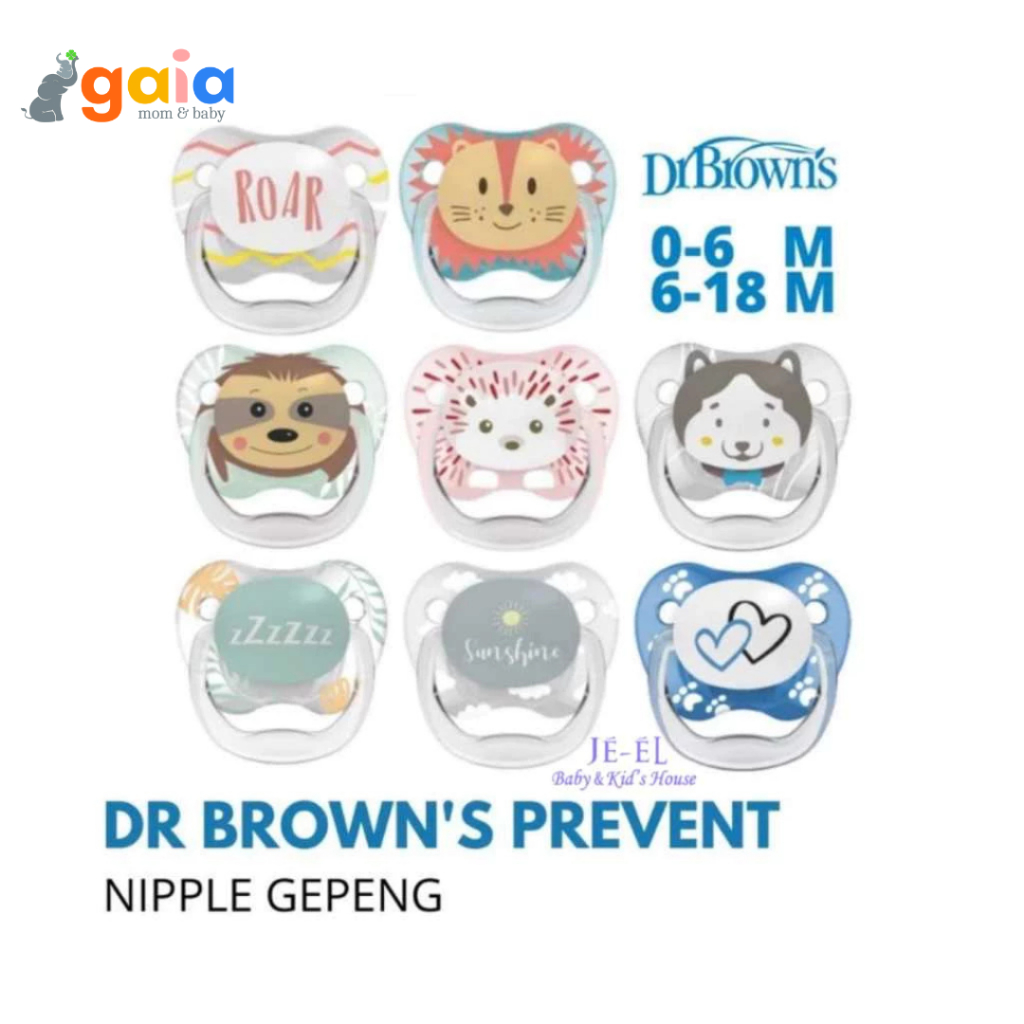 Dr. Brown Prevent Pacifier | Empeng Bayi