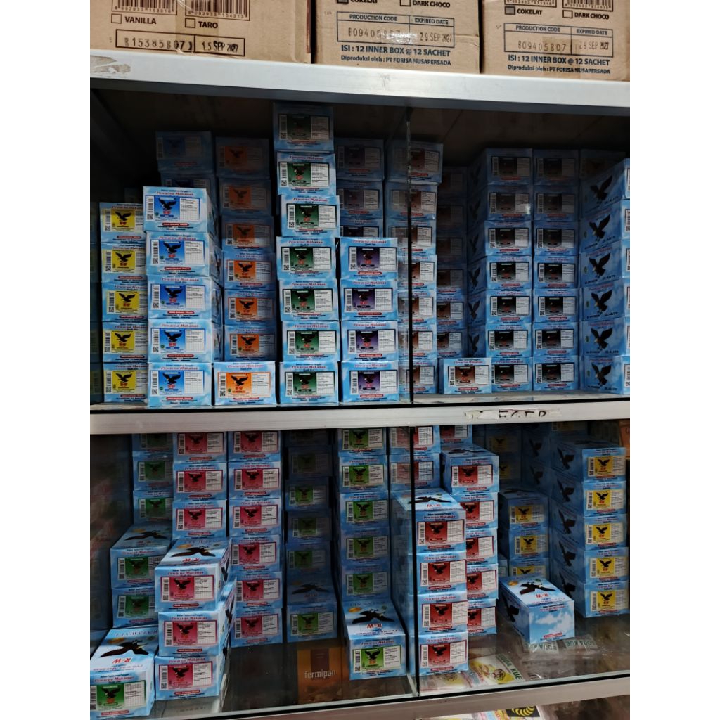 1 Box Pewarna Makanan Rajawali isi 12 botol(12,5 ml) Sumbo Cair