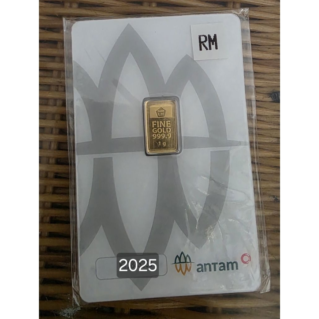Emas Antam 1 gram terbaru