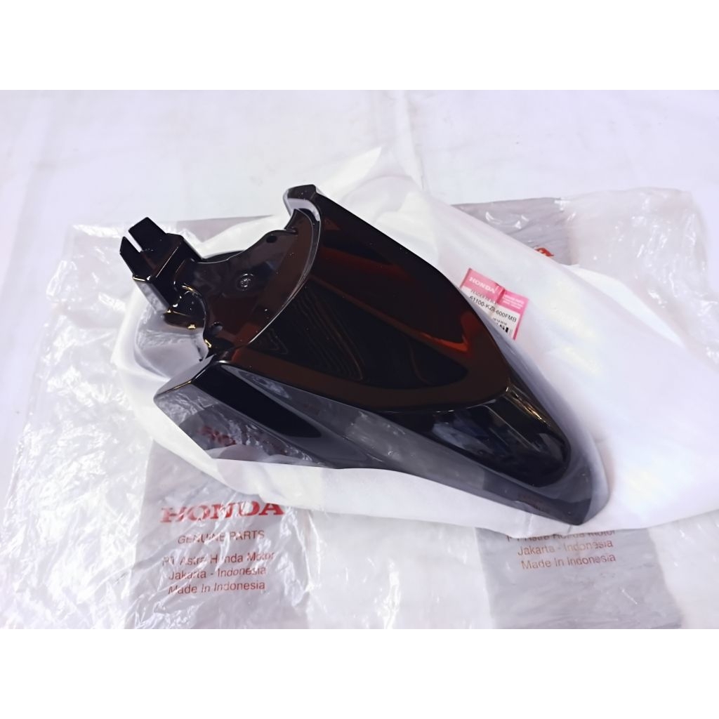Spakbor depan Honda VARIO 125 lama KZR Hitam Original baru AHM 61100-KZR-600FMB