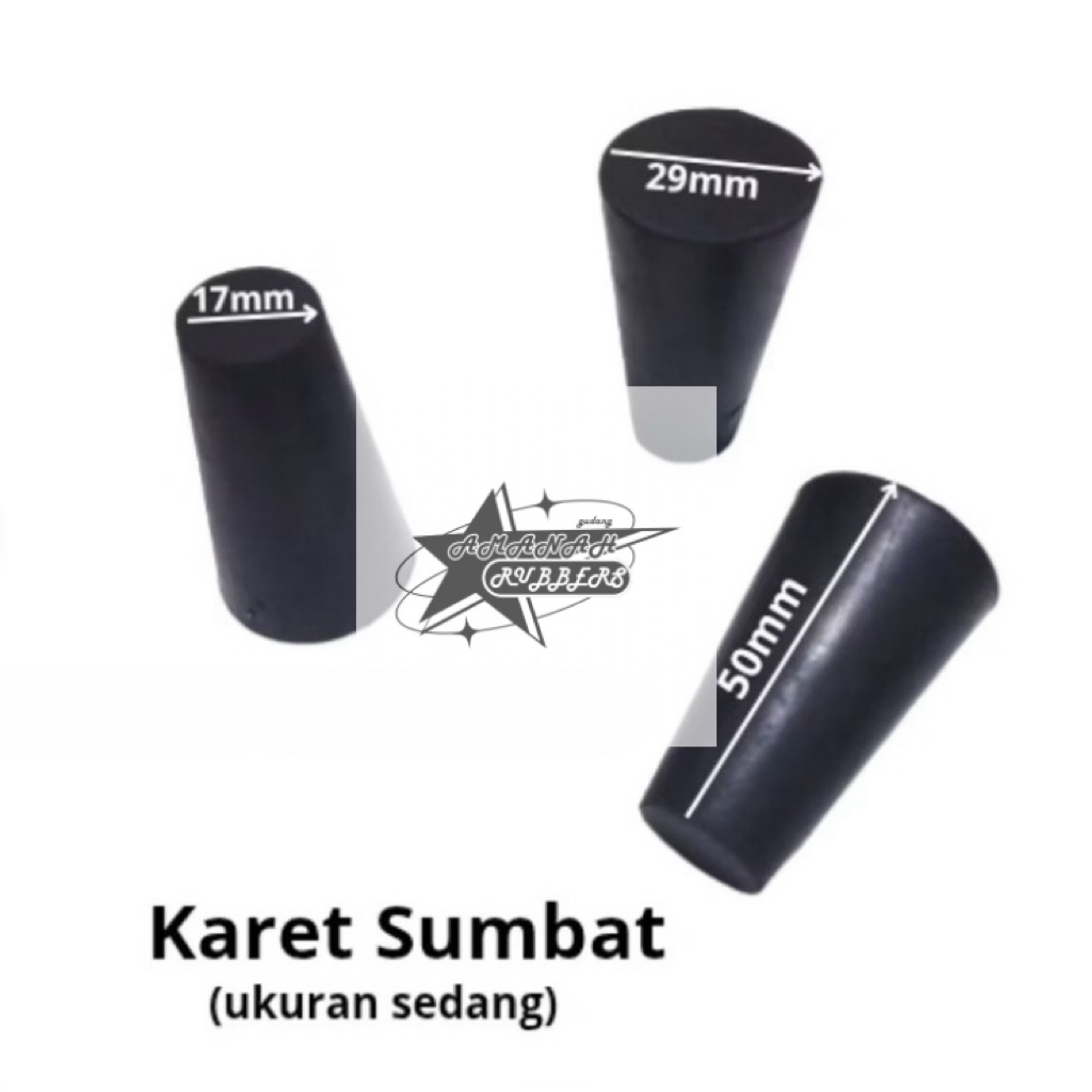 karet sumbat bak mandi (sedang)