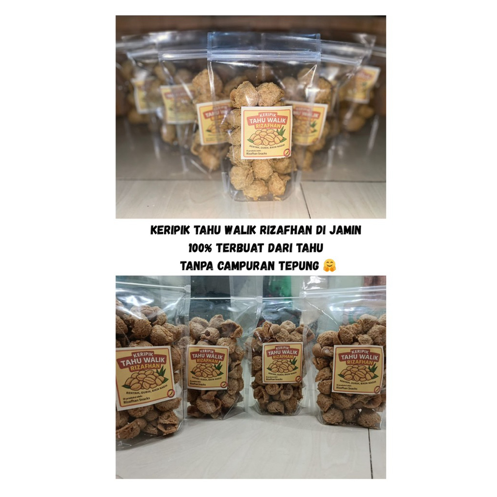 keripik Tahu Walik Rizafhan 1kg