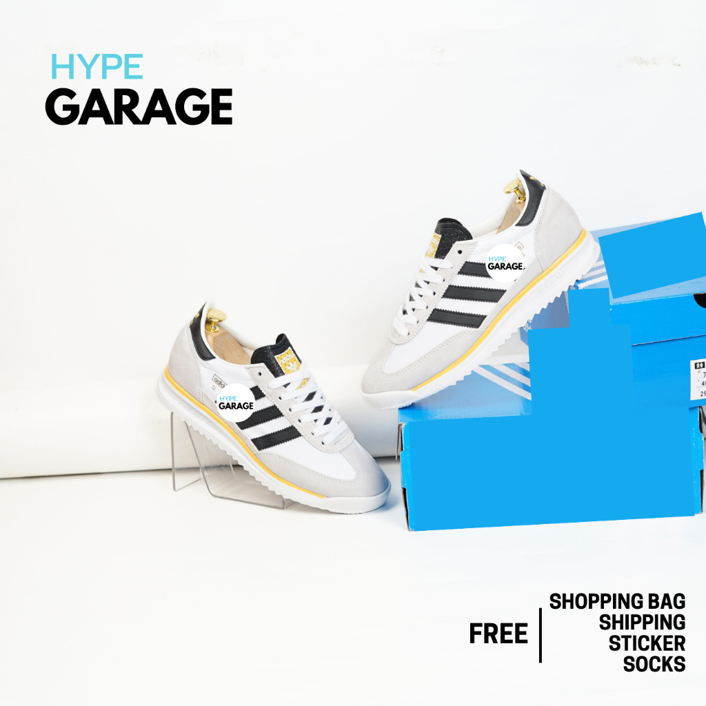 Sneakers SL-72 White Black Spark 100% BNIB