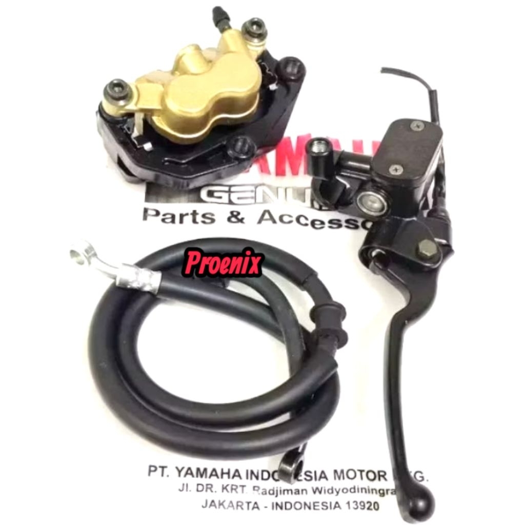 MASTER SET+KALIPER+SELANG REM DEPAN YAMAHA JUPITER Z BURHAN