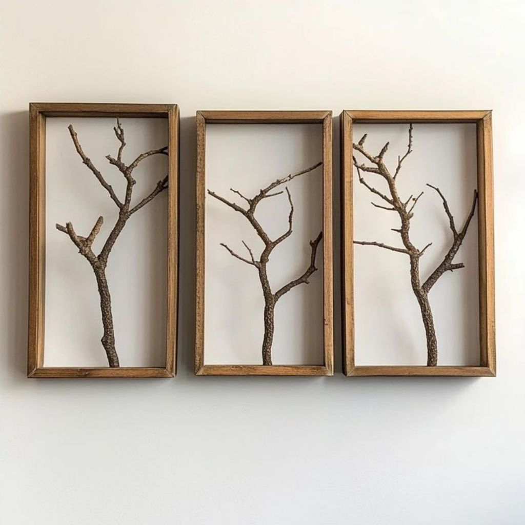 Ranting Pohon Kering Ranting Pohon Dekorasi Ranting Kayu Asli Natural 100% Hiasan Dinding Alami