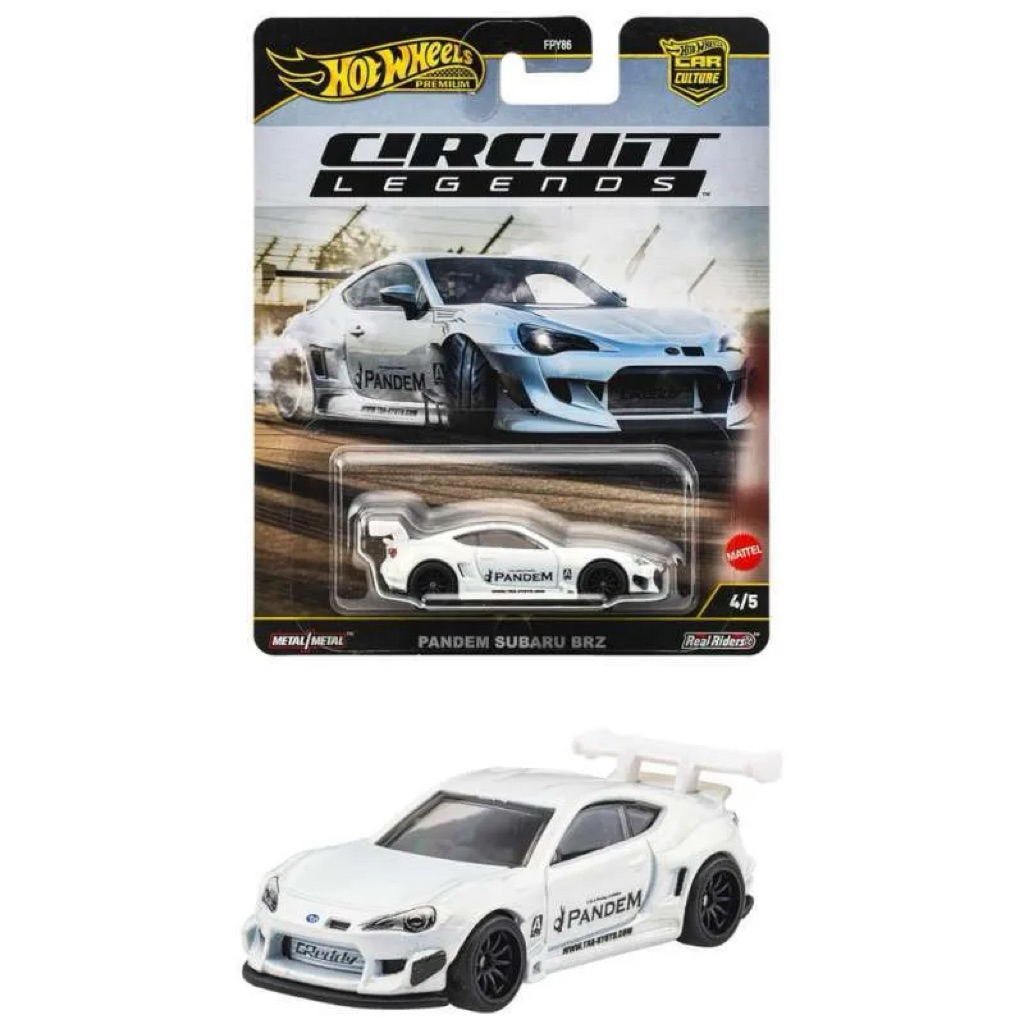 Hot Wheels Premium Circuit Legends Pandem Subaru Brz
