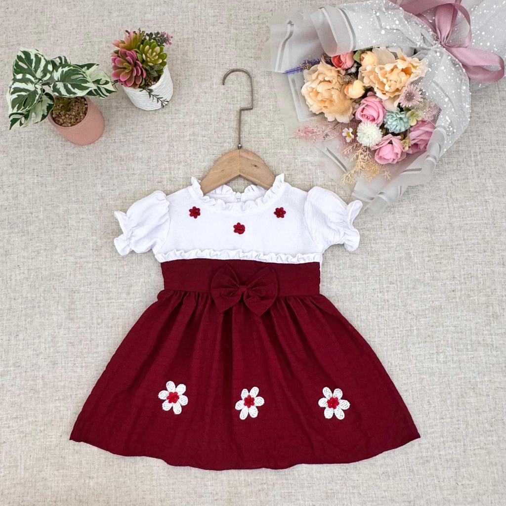 Dress Anak Perempuan 1 Tahun - Baju Anak Perempuan - Baju Bayi Perempuan