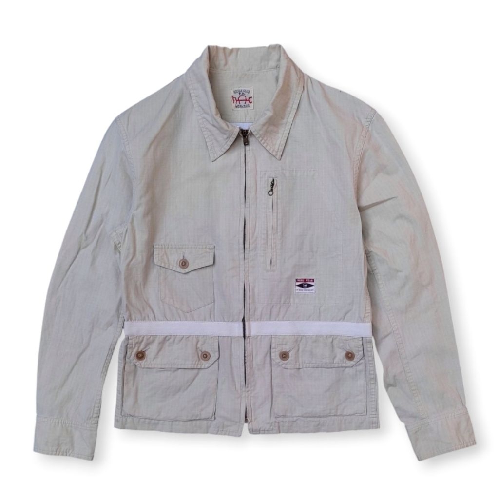 Nicole Club For Men Workers Style Military Jacket
