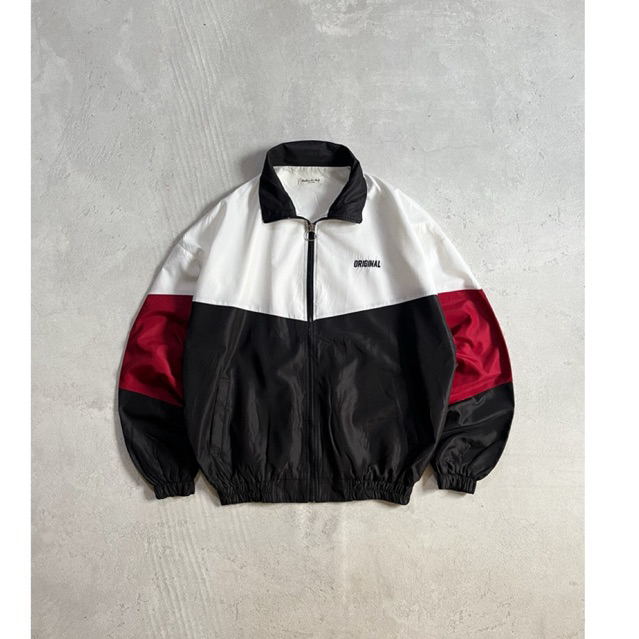 Jaket Windbreaker Colorblok Original Reborn&Audi