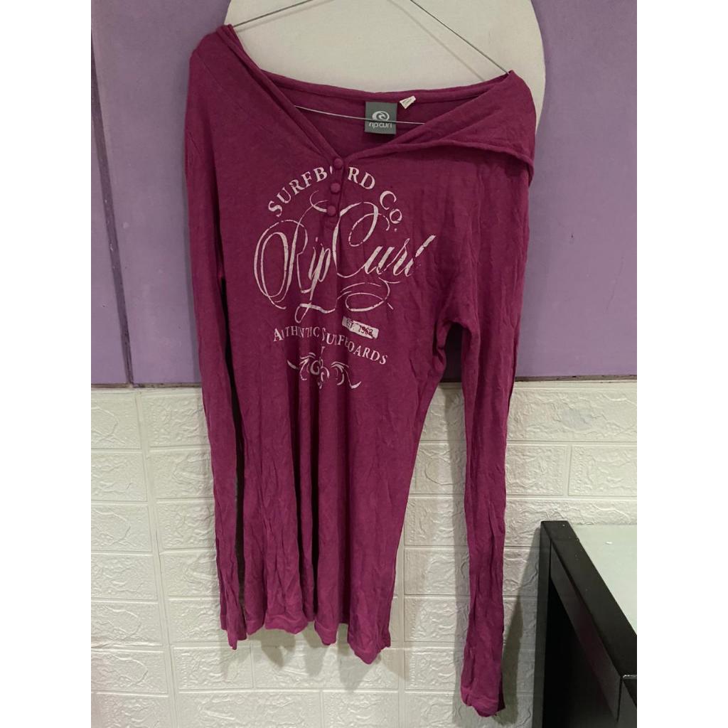 rip curl woman tshirt preloved